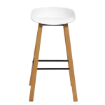 Smte White Kuhn Bar Stool With Keychain