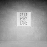 House Number D21 - 500 X 500 Matt White Warm White