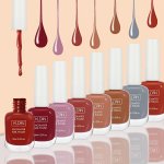 10ML Red Nail Polish Water-based Nail Polish Odorless Fast-drying Nail Polish No Need To Bake Suitable For Daily Wear Multicolor