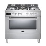 ELBA Excellence 90CM 5 Burner Gas Oker With Electric Oven- Stainless Steel 01 9S4EX937N