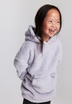 Appliqu D Pile Hoodie - Purple