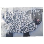 Diy Mosaic Sheep Kit 11 Piece 1434G