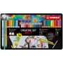 Arty Creative Set Asst Metal Box 36'S