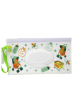 Refillable Wet Wipe Pouch - Green