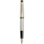 Waterman Expert GT Medium Fountain Pen Stainless Steel And Gold