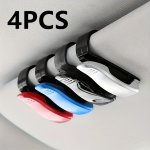 4PCS SET Car Sun Visor Eye Clip