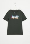 Levi's Lvb Glitched Logo Tee Shirt - Unexplored