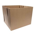 Corrugated Kraft Box Base Square 12 Inch