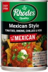 Rhodes Hot Mexican Style Vegetables