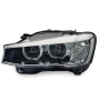 Bmw X3 14-17 Xenon Headlight Shell 63117401131- Left Side