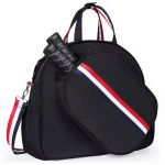 Pickleball Tote Bag For Women Men Portable Pickleball Racket Crossbody Bag