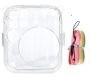 Clear Hard Case Compatible With Instax MINI 13 Shockproof Cover With Strap