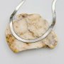 Herringbone Necklace - Rose Gold Plated Stainless Steel