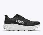 HOKA Clifton 11 Women's Wide Road Running Shoes - Black White US10 UK8