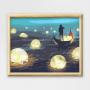 Adult Paint By Numbers With Frame - Collecting Moonlight