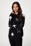 Stars Jumper Sweater - Black