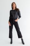 Zoe Top Black Shimmer - XL