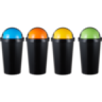 Regrind Roll Top Bin 50L Colour May Vary