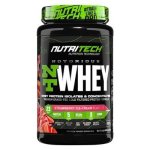 Nutritech Premium Strawberry Ice-cream Flavour 100% Whey Protein 908G