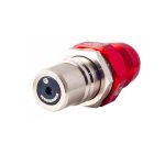 Fuel Receiver With Check Valve And Cap