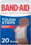 Bandaid 20 Tough Strips