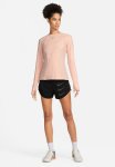Nike W Nk Dfadv Run Dvn Ls Top - Arctic Orange & Black