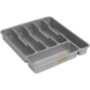 Addis Grey Extra Large Cutlery Tray