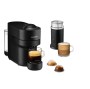 Nespresso Vertuo Pop Liquorice Black & Aeroccino Milk Frother Bundle