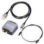 Coaxial Audio Converter Digital To Analog Rca USB Powered