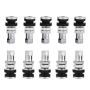 100PCS Tire Valve Stem Kit TR16 Dust Cap For Atv Car Go-kart Boat