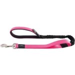 Rogz Utility Bungee Medium Dog Leash - Pink Reflective Waggs Online Pet Shop
