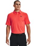Men's Ua T2G Polo - Rush Red LG
