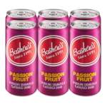 Bashew’s Passion Fruit Sparkling Flavoured Drink 6X300ML