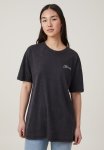 Cotton On The Oversized Graphic License Tee - Lcn Eas Blondie Polaroid black