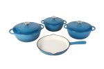 Cast Iron Pot Set Midnight Black