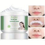 Aloe Lip Hair Removal Cream Facial Hair Removal Cream Mild Non Irritating Suitable For All Skin Types Plant Squalane