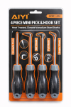 4-PIECE MINI Pick & Hook Set