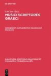 Musici Scriptores Graeci: Sup Cb Book