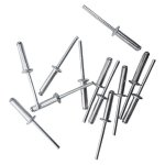 Aluminium Blind Rivets 12 Piece 4.8 X 21MM