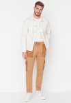 Waistband Cargo Jogger - Camel