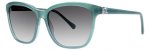 Wang Square Frame Sunglasses For Women In Teal - Teal