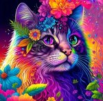 Cat Diamond Painting Kit DAPC1