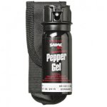 Sabre 1.8OZ Tactical Pepper Spray Gel With Flip Top And Belt Holster