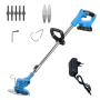 21V Handheld Electric Lawn Mower Garden Trimmer