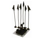 Aircraft Airbrush Holder - 6 Clips