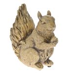 Goldair Gold Ceramic Squirrel 13X9X16CM