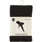 Black Thermal Leggings Large extra Large