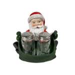 Santa With Salt & Pepper Tray 14X15CM