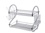 Two-tier Stainless Steel Dish Rack