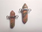 Unakite Point Pendant F268